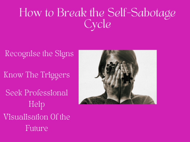 Self-sabotage cycle explained